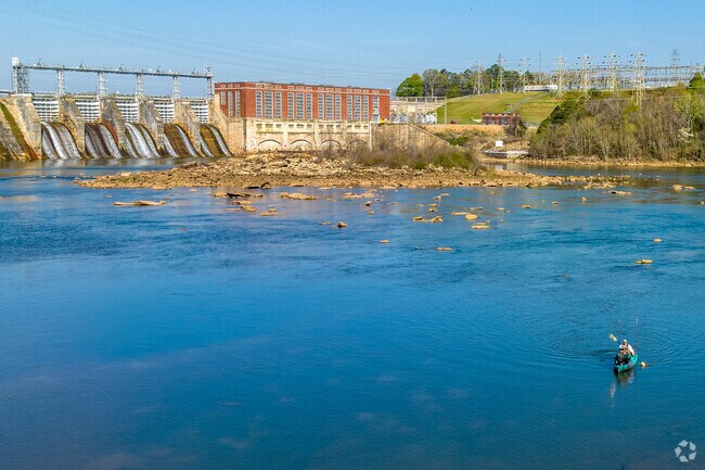 Just a five minute drive from Baxter Village, you can access the Catawba River.