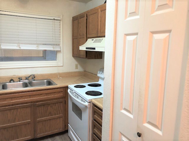 Kitchen with pantry