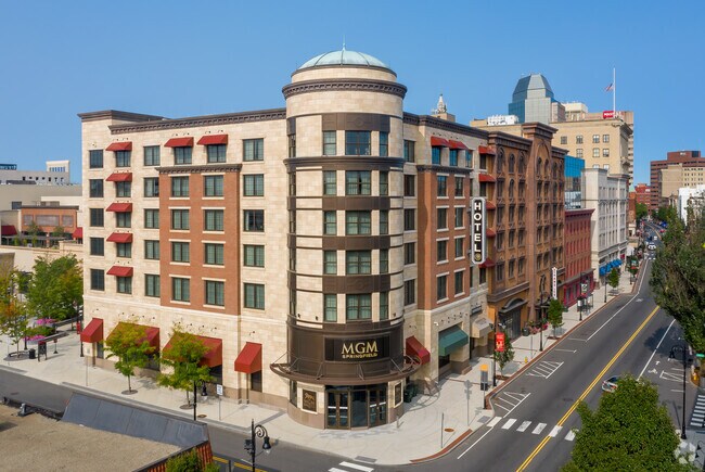 The MGM Casino Stretches Between Downtown Springfield And The South End