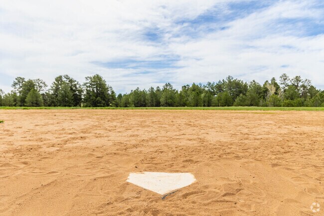 Cimarron Field in Ponderosa Park has a baseball diamond and green space residents can explore.
