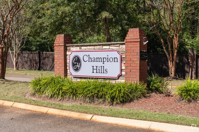 Champion Hills is one of the many subdivisions in Dawes.