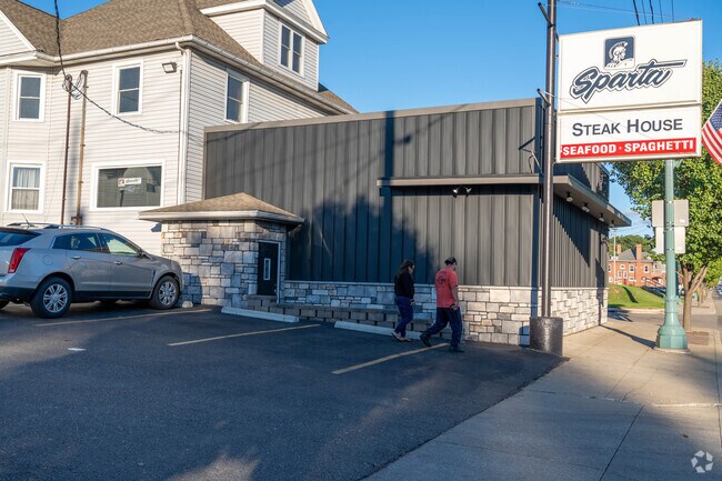 Sparta Steak House is a local favorite in the McKinley Fork Northwest neighborhood.