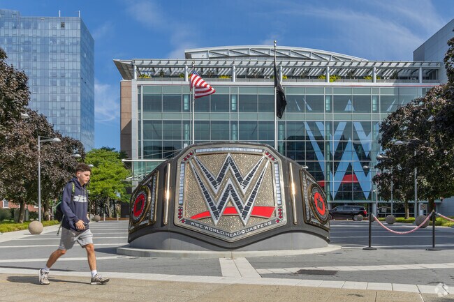 Stamford is home to the WWE's production hub, a major employer in the community.