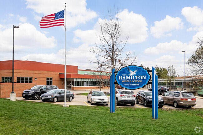 Hamilton Middle School earns an A from  Niche and was ranked the fifth-best public middle school in the Madison area.