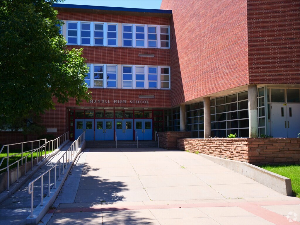 Manual High School serves students from 9th-12th grade.