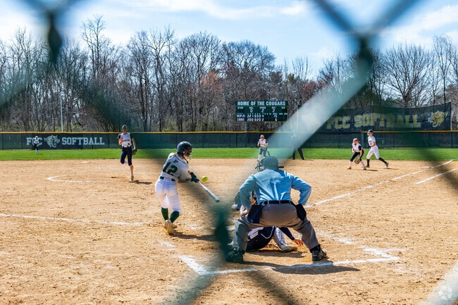 Spring sports are alive and well at Frederick Community College, located about 8 minutes from Whittier.