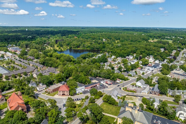 From the converted shovel factory to the mansions and ponds is the North Easton neighborhood.