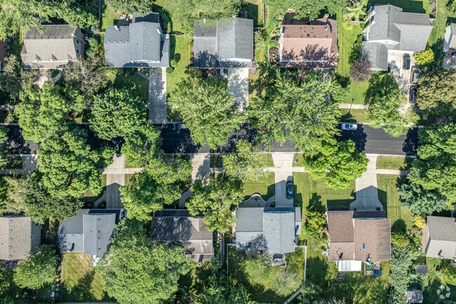 Homes in Indian Hill feature enough backyard space to entertain guests.