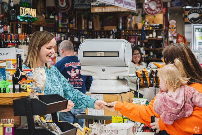 Collins Fine Foods gets busy at lunch serving freshly made sandwiches and has been a family run business serving Van Wert since 1890.