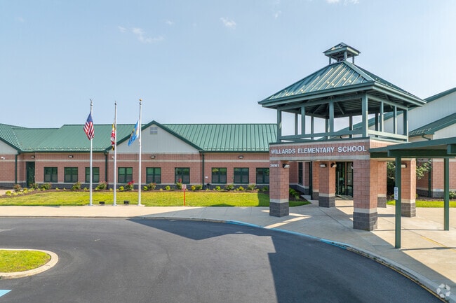 Willards Elementary School has 309 students in grades PK, K-3 with a student-teacher ratio of 16 to 1.