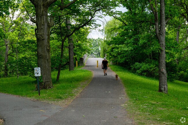 Walk your canine companion at Genesee Valley Park near 19th Ward.