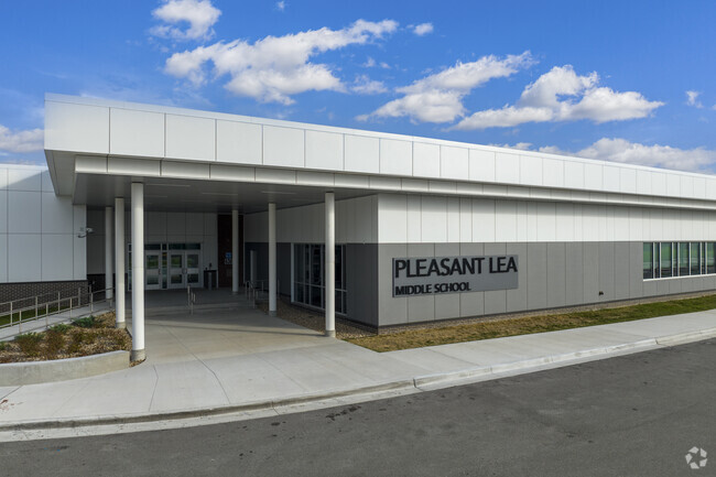 Middle school students in Lee's Summit may attend Pleasant Lea Middle School.