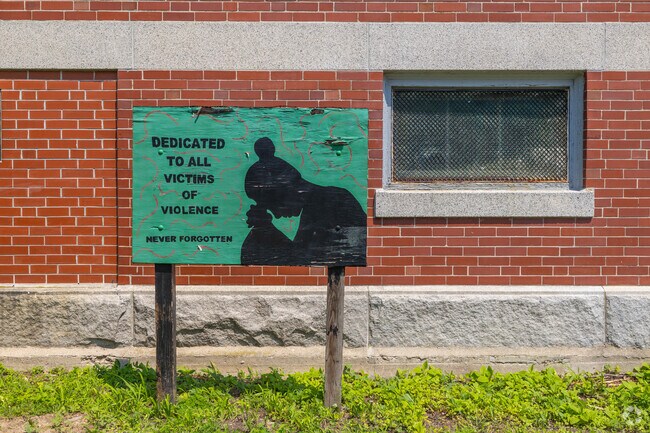 Artwork at Trinity Day Academy in New Bedford, Ma.