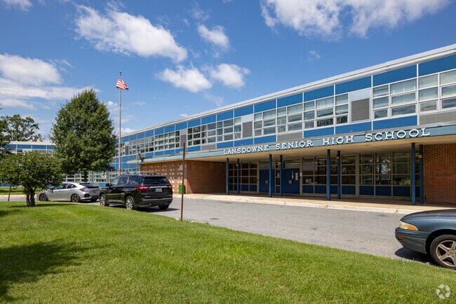 Students continue their education at Lansdowne High School in Lansdowne-Baltimore Highlands.