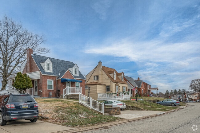 A majority of the homes in Baldwin Township are made of brick exteriors.