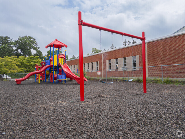St. Helens School playground is made with the children in mind.