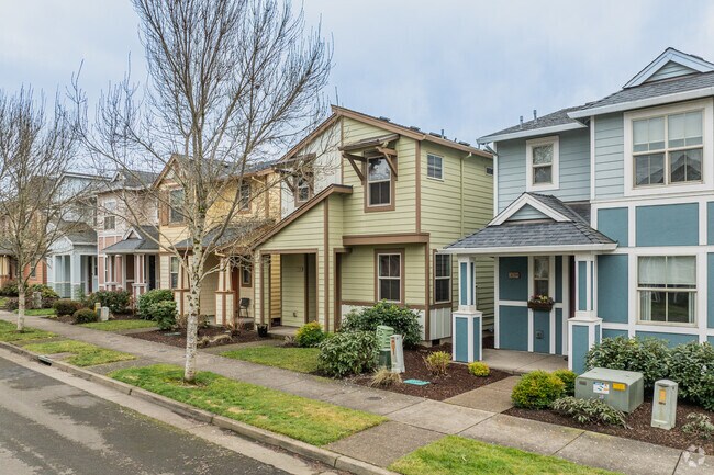 South Corvallis offers homes on small lots in quiet subdivisions connected by sidewalks.