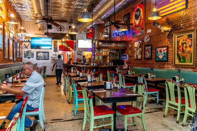 Enjoy festive dining at Tia Juanitas, Charpentier Historic District, Lake Charles.