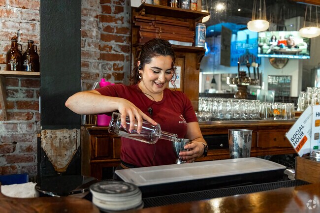 Great cocktails can be found at Buffalo Bills Brewery located minutes from Burbank.