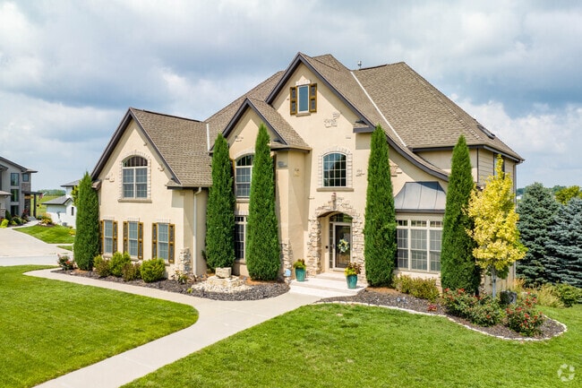 Residents of Elkhorn take pride in their landscaping.