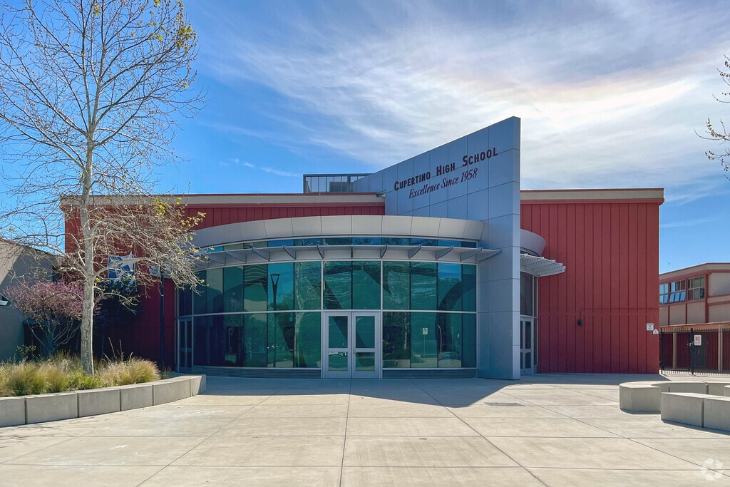 Cupertino High School is far above the state average in key measures of college and career readiness in Downtown Cupertino.