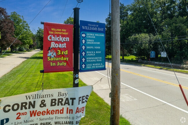 Williams Bay’s full-time and seasonal residents enjoy the perks of living close to the lake.