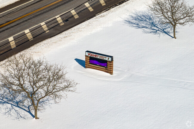The main sign at Volney Elementary in Fulton.