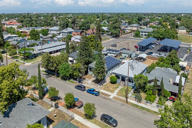 The Lowell neighborhood is filled with vintage single family homes.
