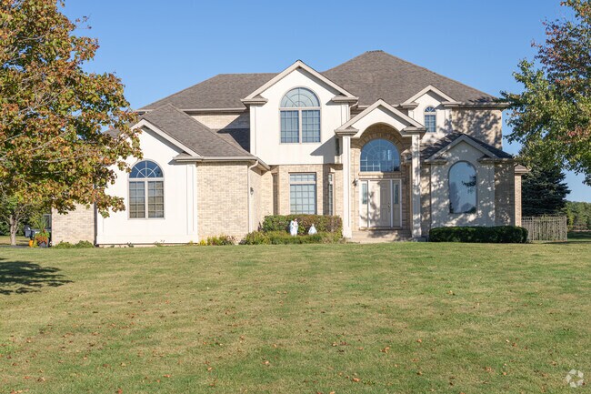 Shabbona features recently built New Traditional homes.