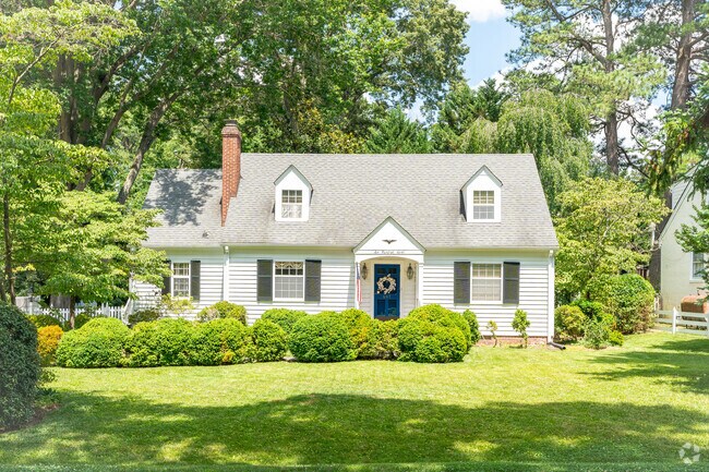 Cape cod style home is one of the many architectural varieties in Tuckahoe.