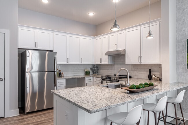 1BR, 1BA A2 -879 SF Kitchen