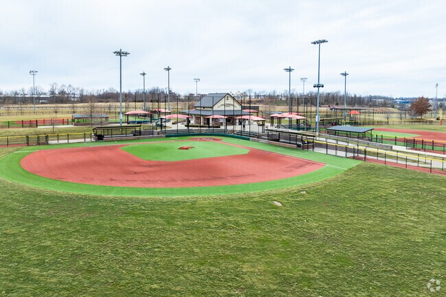 The Elizabethtown Sports Complex has multiple fields and hosts games for the whole the town.