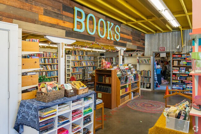 Look for an antique or old treasure at Fred & Betty's thrift store in Downtown San Luis Obispo.