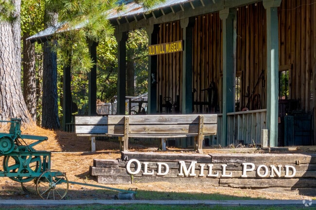 Visit the Old Mill Pond Museum in Lindale for local history lessons.
