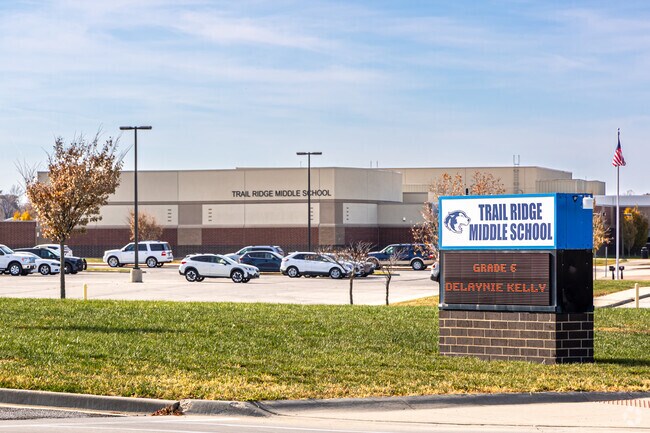 Trail Ridge Middle School is well loved by students in Gardner, Kansas.