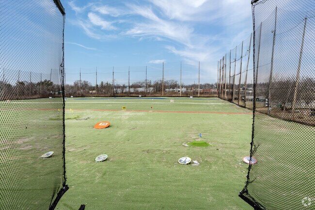 Practice your drives at Spring Rock Golf Center.8