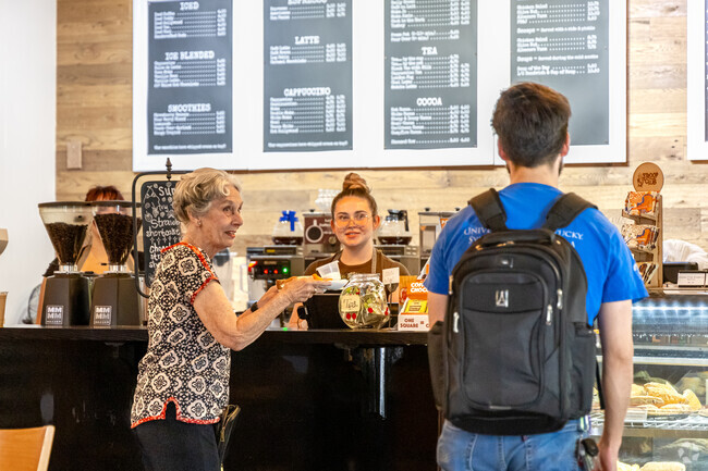 Glendover residents head to Coffee Times Coffee House for a speciality coffee or bakery item.
