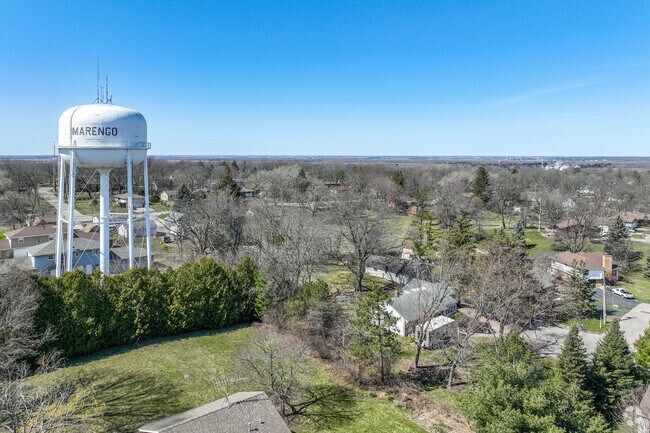 Marengo offers quiet living with homes on larger lots as well as downtown living.