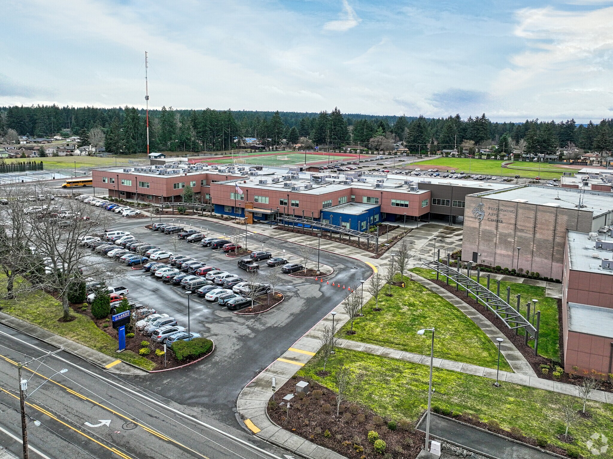 Many high schoolers in the community attend Lakes High School located in Central Lakes.
