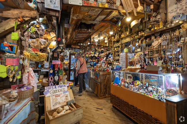 The Tinkertown Museum near Thunder Mountain has a very robust gift shop.