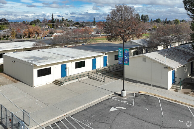 The classrooms at Manchester Gate Elementary School in Fresno.