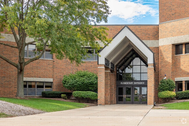 Algonquin's Westfield Community School serves about 1300 students from Pre-K through 8th grade.