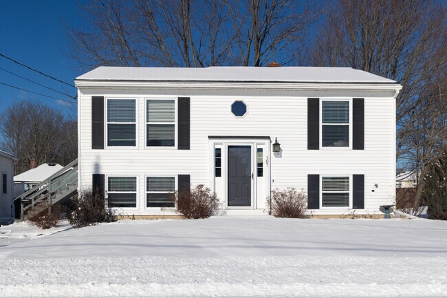 This split-level home is typical in Highland.