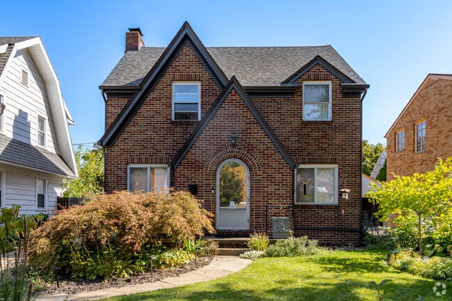 Tudor style homes are found throughout DeVeaux.