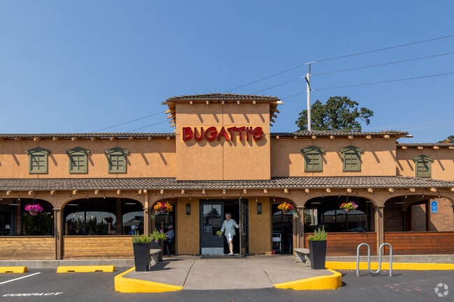 Dine in style at Bugatti's, a local favorite near Rivercrest.
