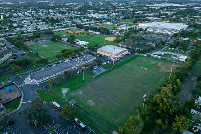 Alternate view of the The Highlands Christian Academy soccer field.