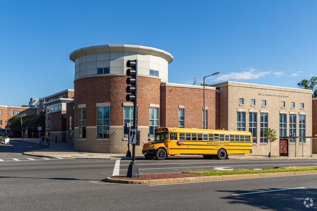Frederick Pilot Middle School serves students in grades 6-8.