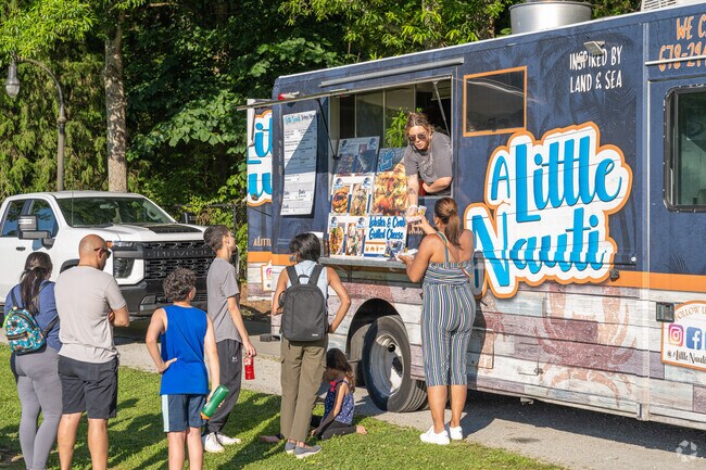 Dozens of vendors come out for he monthly event in Lilburn.