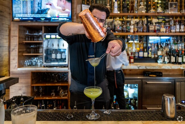 Orange Lake residents don't have to go far to find high-end dining and cocktails at Blu Point on the waterfront.