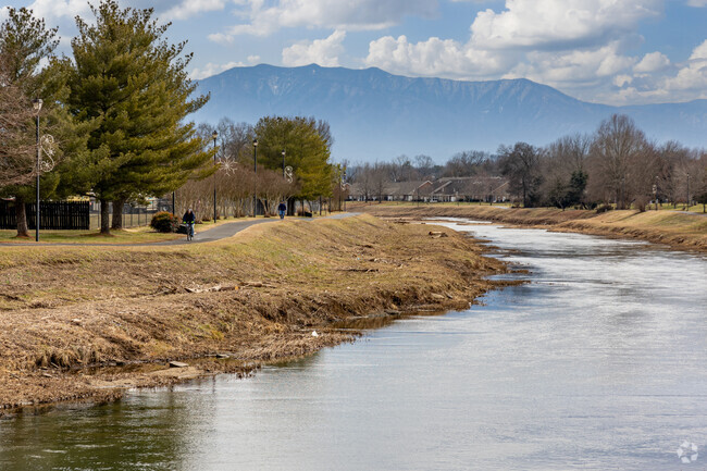 The Sevierville Blueway is perfect for kayakers and has paved trails on both sides for walkers and bikers.